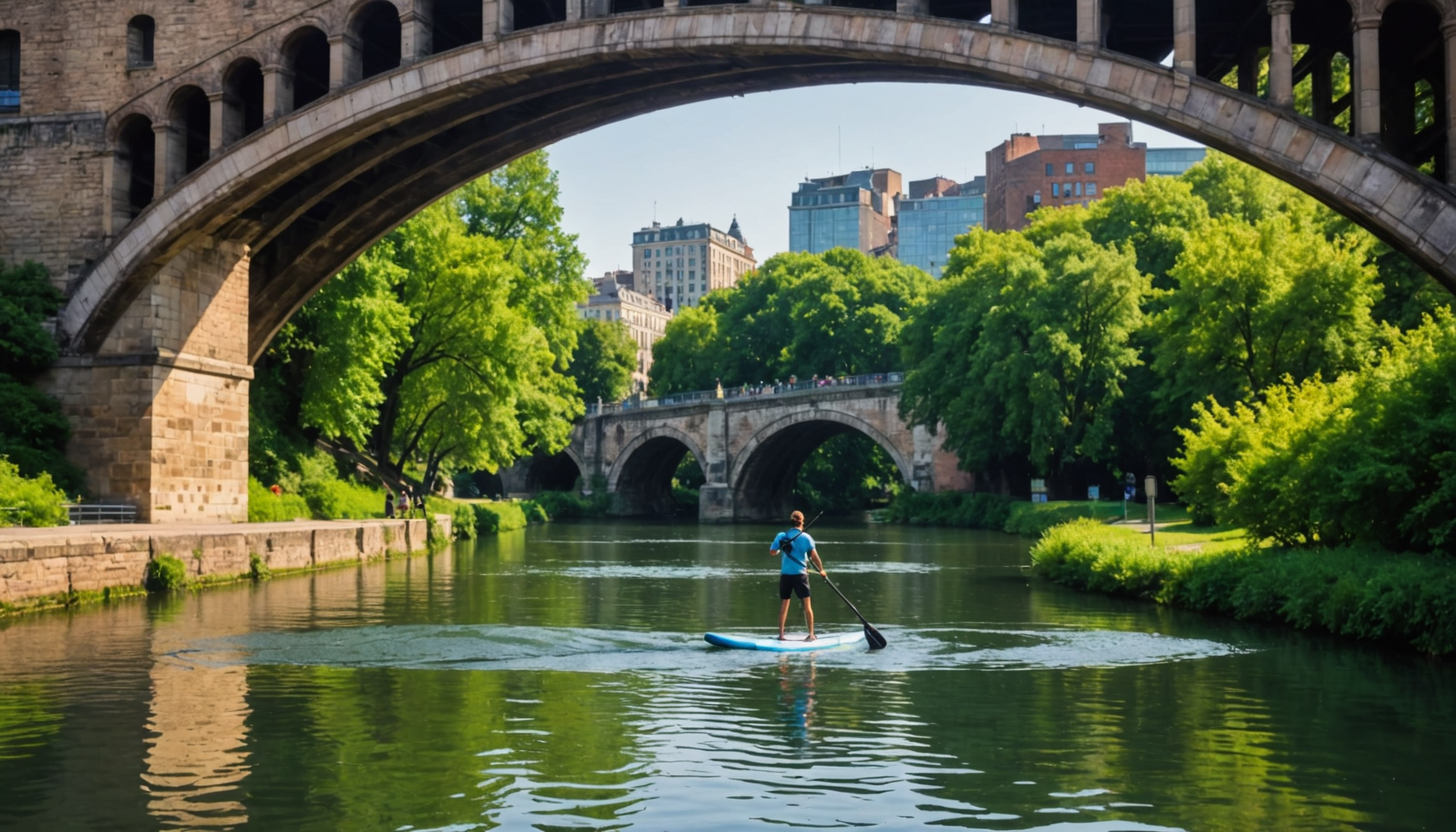 découvrez le stand up paddle (sup) sur les canaux et lacs urbains : profitez d'une expérience de glisse douce en pleine ville, idéale pour s'évader et se détendre au fil de l'eau.