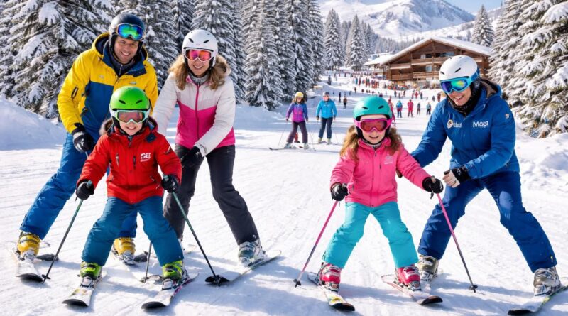 découvrez comment apprendre le ski en famille grâce aux écoles esf et au club med, avec des moniteurs spécialisés pour les enfants, pour des vacances conviviales et sécurisées.