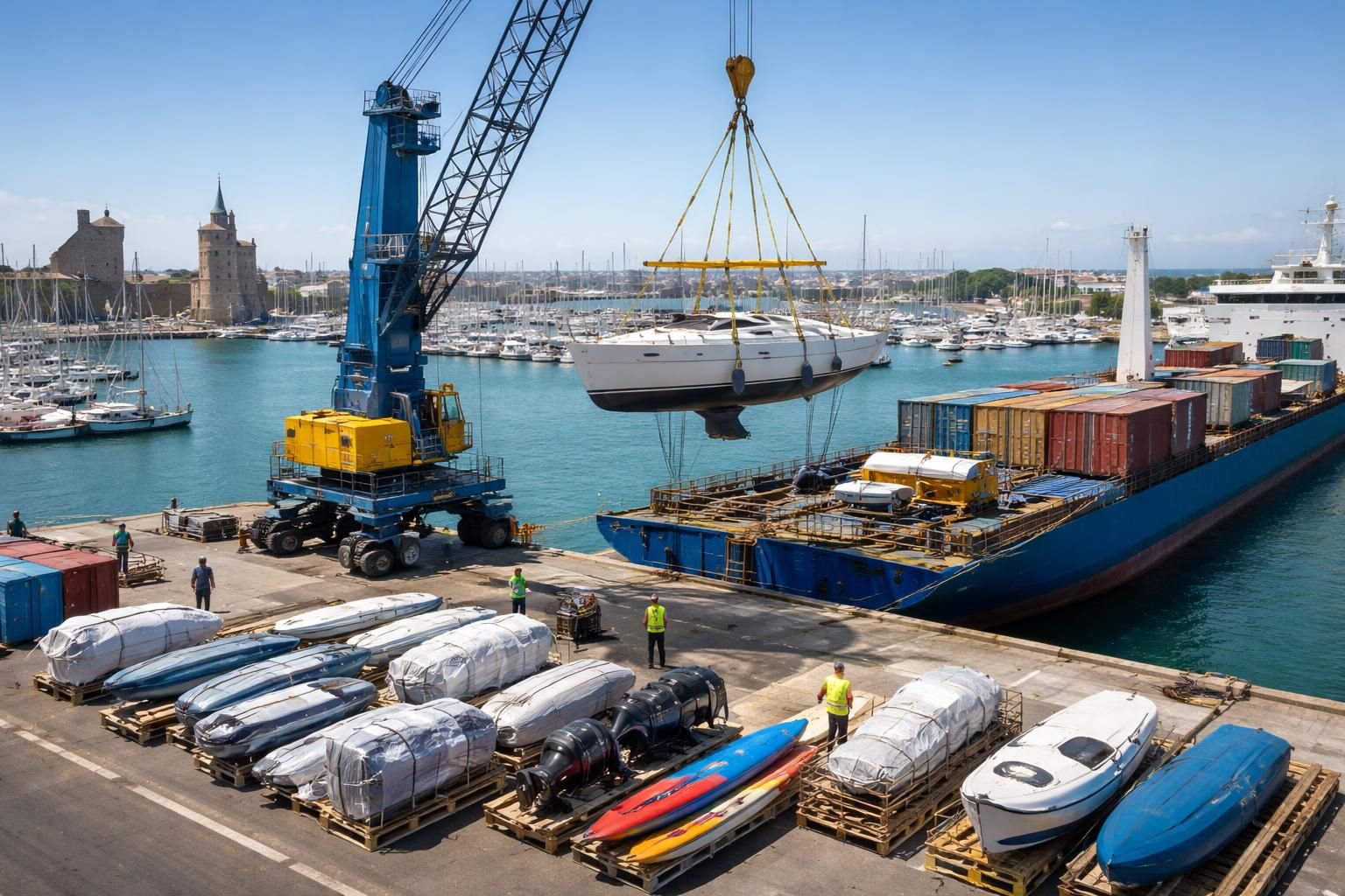 découvrez nos formations professionnelles à la rochelle et lorient pour maîtriser le transport maritime de matériel nautique. acquérez les compétences essentielles pour une carrière réussie dans ce secteur spécialisé.